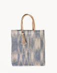 Nadi Jute Tote Bag - Blue-0