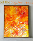 Aurelia Orange Gallery Mat
