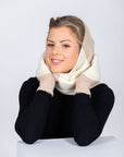 HERTTA Triangular Wool Shawl – Elegant, Versatile & Water-Resistant by HERTTA at brixbailey.com