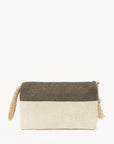 Block A Clutch - Brown