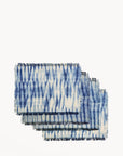 Tie Dye Cotton Placemat - Indigo Blue (Set of 4)-0