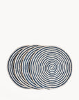 Kata Spiral Placemat - Blue (Set of 4)-0
