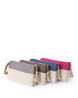 Block A Clutch - Brown