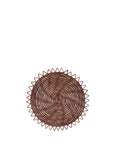 Surya Woven Palm Fiber Placemat - Brown (Set of 2)-3