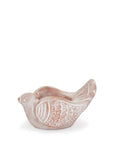 Terracotta Tea Light Candle Holder - Bird