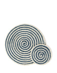 Kata Spiral Placemat - Blue (Set of 4)-4