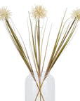 Cream Aster Spider Mum Faux Flower Stem