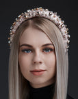 Crystal Embellished High Headband Abby