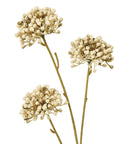 Brown Allium Faux Flower Stem