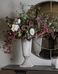 Elegant Stone-Look Urn Planter | Modern Garden Decor