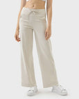 Drawstring Active Pants with Pockets-3