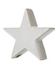 Mini Ceramic Star in White