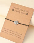 Adjustable Paw Bracelet