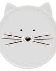 Cat Mug and Coaster | Ivory