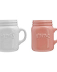Set of Yours and Mine Mugs | Pretty Things