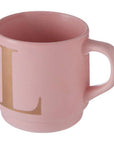 Pink Monogram Mug L | Signet