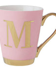 Pink Monogram Mug M | Frosted Deco