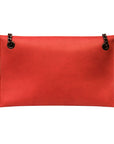 Classic Red Chain Shoulder Bag
