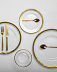 Glow 16 Piece Gold Cutlery Set | Avie