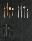 Glow 16 Piece Gold Cutlery Set | Avie