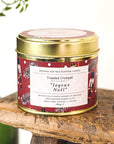 Joyeux Noël Candle in a Matt Gold Tin