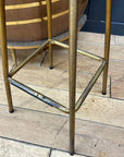 Retro Home Bar / Man cave Barget Bar And Stool / Half Barrel Bar / Retro Pub