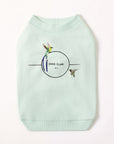 Sweatshirt with Birds Embroidery