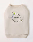 Sweatshirt with Birds Embroidery