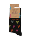 Save the Lobster Small Motif Bamboo Socks