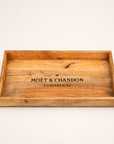 Moët & Chandon Wooden Serving Tray Set