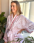 Paisley Muslin Dressing Gown