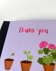 Thank you for helping me grow science biology teacher thank you greetings card