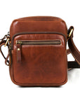 Leather Flight Crossbody Bag – Stylish & Travel Ready