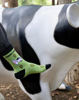 Corny Cow Bamboo Socks