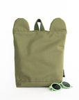 Green Bear Backpack for Kids