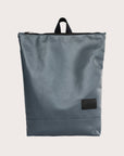 Faux Leather Backpack - Grey