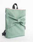 Kids Waterproof Mint Bow Backpack