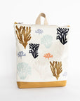Kids Backpack with Coral Pattern