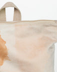 Handmade Abstract Beige Backpack – Lightweight & Waterproof by Muni at www.brixbailey.com