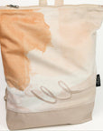Handmade Abstract Beige Backpack – Lightweight & Stylish by Muni at www.brixbailey.com