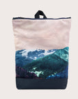 Blue Mountains Velvet Backpack