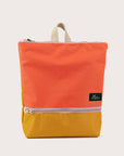 Vibrant Orange+Yellow Waterproof Backpack – Durable & Stylish by Muni at www.brixbailey.com