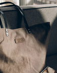Brown Denim Everyday Tote Bag
