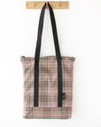 Stylish Tartan Tote Bag – Spacious & Handmade by Muni at www.brixbailey.com
