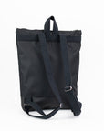 Backpack with black leather - 13" Laptop Pocket
