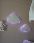 Cloud bouclé wall decor-6