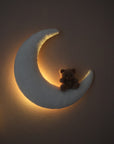 Handmade Moon & Teddy Bouclé wall lamp-3