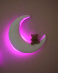 Handmade Moon & Teddy Bouclé wall lamp-4