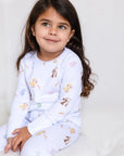 The COZY Hop Ribbed Cotton Two-Piece Set Long Sleeve Pyjamas