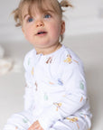 The COZY Hop Sleepsuit Ribbed Cotton Zip One Piece